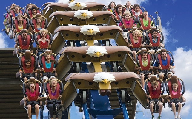 Wild Eagle wing coaster at Dollywood